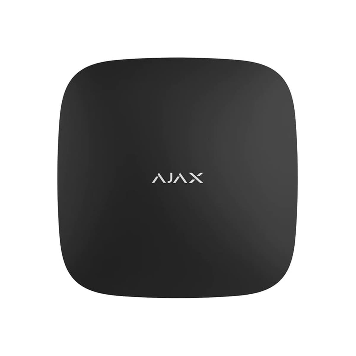 Ajax Hub 2 Plus wireless intruder alarm control panel in black